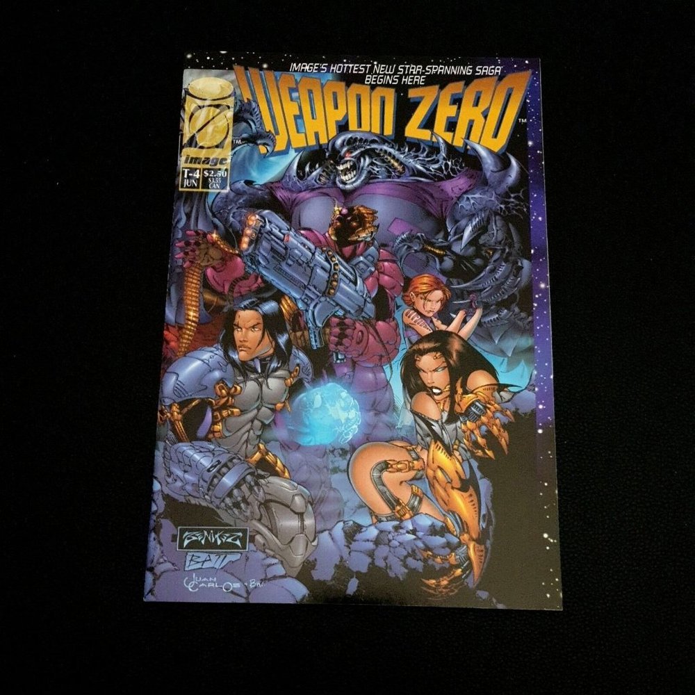 Image Comics Weapon Zero T 4 Jun 1995 Simonson Benitez Batt Cabrera Silvestri